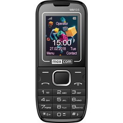Telefon Mobil MaxCom Classic MM135 1.77 2G Negru/Albastru