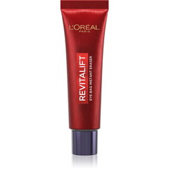Crema corectoare pentru zona ochilor L'Oreal Paris Revitalift Laser impotriva pungilor sub ochi, netezeste ridurile, 15 ml