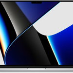 Laptop Apple 16.2'' MacBook Pro 16 Liquid Retina XDR, Apple M1 Max chip (10-core CPU), 64GB, 2TB SSD, Apple M1 Max 32-core GPU, macOS Monterey, Silver, INT keyboard, Late 2021