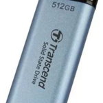 ESD300C 512GB, USB 3.1 tip C, Silver, Transcend