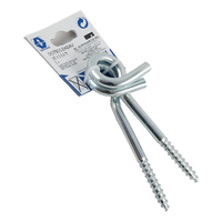 Carlig de tavan filetat pentru lemn, 140 x 8,9 mm, Vormann