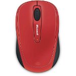 MOUSE MICROSOFT MOBILE 3500 FLAME RED