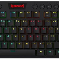 Redragon Horus TKL Red Switch tastatura cu fir/fara fir neagra (K621-RGB_RED_HU)