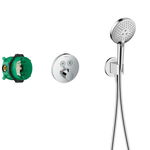 Sistem dus Grohe RainShower Smartcontrol 360 Duo 26443LS0 termostat 3 functii Crom-alb