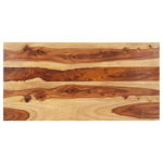 vidaXL Blat de masă, 60 x 120 cm, lemn masiv de sheesham 15-16 mm, vidaXL