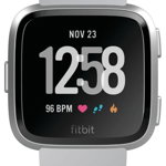 Ceas smartwatch Fitbit Versa, Argintiu