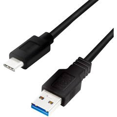 Cablu de date CU0170 USB 3.2 USB-A la USB-C 2m Black, Logilink Cablu de date CU0170 USB 3.2 USB-A la USB-C 2m Black, Logilink