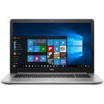 Laptop Dell Inspiron 5770 cu procesor Intel® Core™ i7-8550U pana la 4.00 GHz, Kaby Lake R, 17.3", Full HD, 8GB, 1TB + 128GB SSD, AMD Radeon 530 4GB, FPR, Microsoft Windows 10, Silver