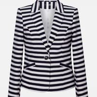 BAROCCA, Sacou cu nasturi, Negru, 50