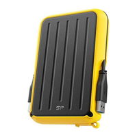 Hard Disk portabil Silicon Power Armor A66 5TB, USB 3.0, 2.5inch, Black-Yellow