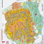 Pliant Harta Geografia Romaniei 1, Booklet