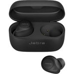 Casti JABRA Elite 85t, True Wireless, Bluetooth, In-Ear, Microfon, Carcasa Incarcare Wireless, Noise Cancelling, negru
