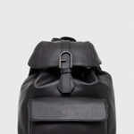 Furla ghiozdan de piele femei, culoarea negru, mic, neted, Furla