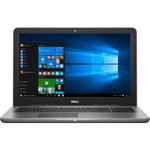 Nou! Laptop Dell Inspiron 15 5567 (Procesor Intel® Core™ i5-7200U (3M Cache, up to 3.10 GHz), Kaby Lake, 15.6", 8GB, 1TB, AMD Radeon R7 M445@2GB, Wireless AC, Win10 Home 64, Gri)