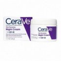 Crema de fata CeraVe, Night Cream, Hidrateaza Tenul Uscat si Obosit, cu Niacinamide si Acid Hialuronic, fara Parfum, Formula Non-Grasa, 48gr