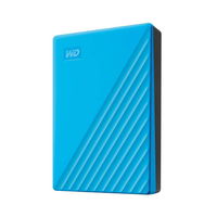 Hard Disk Portabil Western Digital My Passport, 4TB, USB 3.2, 2.5inch, Blue