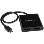 2Port USB-C to DP MST Hub M/F, StarTech