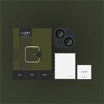 Rama protectie camera foto HOFI Fullcam Pro pentru iPhone 15 / 15 Plus Black, Glass Pro