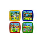 Set de 4 puzzle Timpul liber Miniland, Miniland