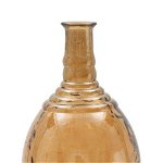 Vază decorativă Bari, 60x28x28 cm, sticlă, maro, Mauro Ferretti