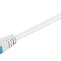 Cablu de retea RJ45 CAT 6A UTP 50m Alb, Goobay 59835, Goobay