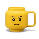 Cana mare LEGO din ceramica, cap de baiat 41460800, 