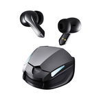 Casti Bluetooth pentru Gaming Techstar® K85, Bluetooth 5.0, Microfon, Control prin atingere, Indicator LED, Rezistente la apa, potrivite pentru jocuri video/fitness/birou, Carcasa Magnetica, Negru, Techstar