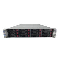 Server HP ProLiant DL380p G8 2U, 2x CPU Intel Hexa Core Xeon E5-2620 v2 2.10GHz - 2.60GHz, 128GB DDR3 ECC, 2X SSD 240GB + 4x 2TB SAS/7.2K, Raid P420/1GB, iLO4 Advanced, 2 Port x10 Gigabit SFP, 2xSurse Hot Swap