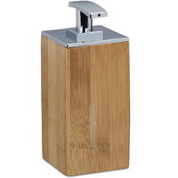 Dozator sapun lichid, Bambus, 17 x 7 x 7 cm, 