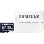 MicroSD 512GB SDXC PRO Ultimate (Class10) + Adaptor , Samsung