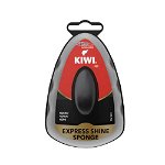 Burete cu silicon pentru incaltaminte Kiwi negru Express Shine, 7ml