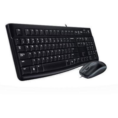 Kit tastatura cu mouse Logitech MK120 USB Black 920-002562