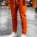 Pantaloni joggers portocaliu Bolf 1145, BOLF