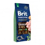 Brit Premium By Nature, Junior Giant Breed, XL, Pui, hrană uscată câini junior, 15kg, Brit