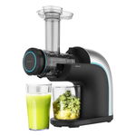 Blender Cecotec Juice&Live 2000 EasyClean 70 rpm 150W Negru Inox, Cecotec