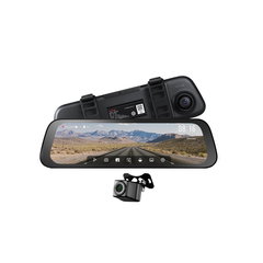 Camera auto fata/spate tip oglinda Xiaomi 70Mai S500, 5 MP, 9.35 inch, 3K HDR, WiFi, mod parcare, asistenta marsarier, microfon si difuzor, slot card