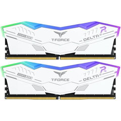 Kit RAM Team Group DDR5 32GB 6000MHz CL38 T Force Delta White XMP 3.0