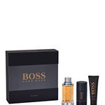 Set cadou Hugo Boss Boss The Scent (Apa de toaleta 100 ml + Gel de dus 50 ml + Deostick 75 ml), pentru barbati