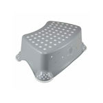 Inaltator de baie antiderapant, Stars, Cu baza antialunecare, 40.5 x 28.5 x 14 cm, Keeeper, Grey, Keeeper