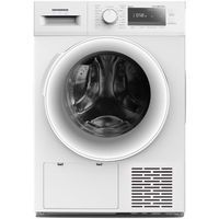 Uscator de rufe Heinner HHPD-M8G3PDA++, Pompa de caldura, 8 kg, Clasa E, Iluminare interioara, Alb