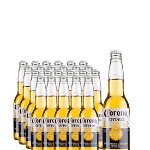 Bax 24 bucati bere blonda, Lager, Corona Extra, 4.6% alc., 0.35L, sticla