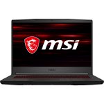 Laptop MSI Gaming 15.6'' GF65 Thin 10SER, FHD 144Hz, Procesor Intel® Core™ i7-10750H (12M Cache, up to 5.00 GHz), 8GB DDR4, 512GB SSD, GeForce RTX 2060 6GB, No OS, Black