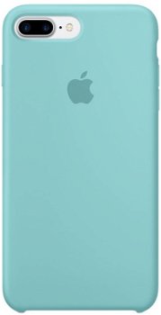Husa de protectie APPLE pentru iPhone 7 Plus, silicon, sea blue
