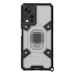 Husa Spate Upzz Techsuit Honeycomb Armor, Cu Inel Metalic, Compatibila Cu Xiaomi Redmi Note 9 Pro Plus 5G, Negru, Upzz