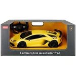 Masina cu telecomanda Lamborghini Aventador SVJ galben scara 1: 14, Rastar, 