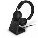 Casti Evolve2 65 Link380a MS Stereo Stand Black, Jabra