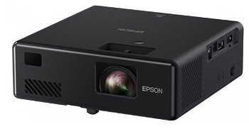 Videoproiector Epson EF-12, Full HD, 1000 lm, 3LCD, HDMI, USB, Negru