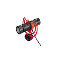 Mini microfon, Boya, Negru/Gri