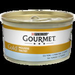 Hrana umeda pentru pisici Gourmet Gold Mousse Ton 85gr, Gourmet
