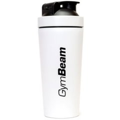 Shaker Steel White 750 ml - GymBeam